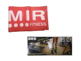 Combo gym weights ankle wrist + open pull band rj