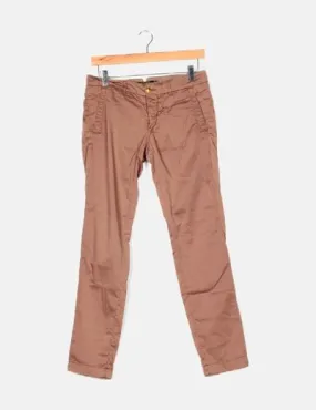 Monocrom Brown Chino Pants
