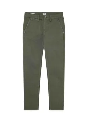 Pepe Jeans Greenwich Verde Niño Pantalón Chino